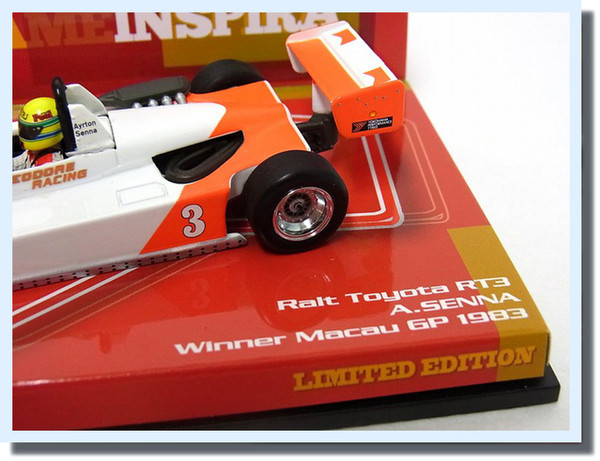 Ayrton Senna F1 Car Toyota Racing Race Formula 1 GP Japan Minichamps 